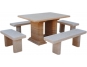 Mesa de piedra natural mod. 2